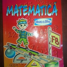 Matematica clasa a IV-a- Artur Balauca, Vasile Avirvarei