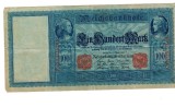 Germania 1910 - 100 Mark, circulata