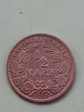 1/2 Mark argint, Europa