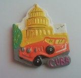 D4 - Magnet frigider - tematica turism - Cuba 1