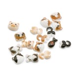 Figurine 3D volumetrice pentru manichiură, set de 50 bucăți D17