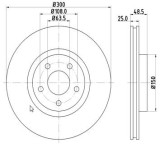 MTR 12108532 Disc frana