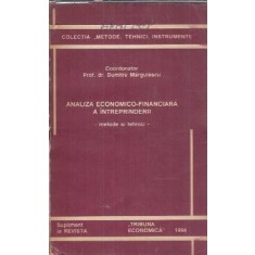 Analiza economico-financiara a intreprinderii - Dumitru Margulescu