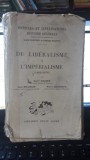 DU LIBERALISME A L&#039;IMPERIALISME - HENRI HAUBER