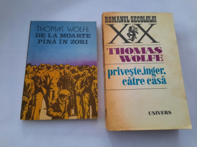 Thomas Wolfe - Priveste , inger , catre casa/DE LA MOARTE PANA-N ZORI RF20/1 foto