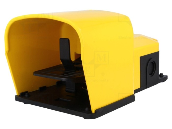 Comutator de picior IP53, 6A 250VAC