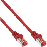 Cablu de retea RJ45 S/FTP PiMF LSOH Cat.6 15m Rosu, InLine IL76915R