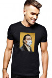 Cumpara ieftin Tricou barbati negru - Dali in Pandemie - S, THEICONIC