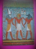 HOPCT 6810 ANUBIUS SI HARIESIS CU REGELE-LUXOR -EGIPT -AFRICA-NECIRCULATA, Printata