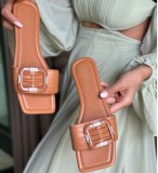 Cumpara ieftin Papuci dama Mikkel Camel