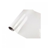 Colant folie Alb lucios premium PET tehnologie eliminare bulelor 1m x 1,5 m