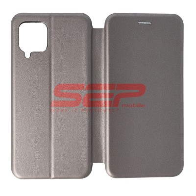Toc FlipCover Round Samsung Galaxy A22 4G Fossil Gray foto