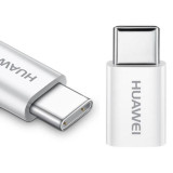 Adaptor USB Type-C - MicroUSB Lenovo ZUK Z1 Huawei AP52 alb