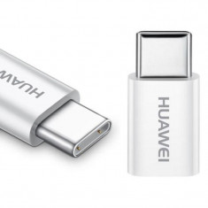 Adaptor USB Type-C - MicroUSB Google Pixel XL Huawei AP52 alb foto