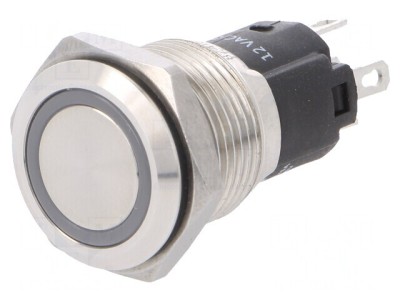 Comutator anti-vandalism SPDT alb 3A 240V foto