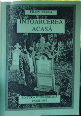 FILON VERCA INTOARCEREA ACASA PARIS 1991 MISCAREA LEGIONARA LEGIONAR LEGIONARI foto