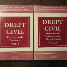 DREPT CIVIL - IOSIF R. URS, 2 VOLUME