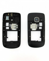 Carcasa telefon Nokia C3 mijloc/corp negru foto