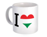 Iubesc Ungaria : Cadou Halba : Steag Heart Crest Tara Maghiara Expat, Generic
