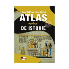 Atlas școlar de istorie - Paperback brosat - Doina Burtea, Florin Ghețău - Aramis
