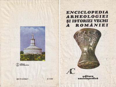 ENCICLOPEDIA ARHEOLOGIEI ȘI ISTORIEI VECHI A ROM&amp;Acirc;NIEI, vol. I, A-C foto