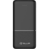 Acumulator extern Tellur TLL158481, 10000 mAh, Negru