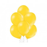 Set 100 baloane pastel galben deschis 30 cm B105