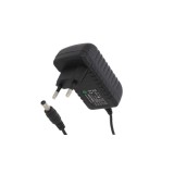 Sursă de alimentare POS POSB12050A, impuls 12V/0.5A/6W, adaptor orizontal, AC:CEE7/16. DC: 2.1/5.5 (+)