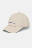 Solid șapcă de baseball din bumbac OLE bărbați, culoarea bej, uni, 21108573 130401