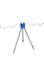 Trepied Pescuit Aluminiu 4 Posturi Baracuda Reglabil 50-80cm + Husa