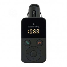 Car Kit si modulator FM cu bluetooth, Sal FMBT 40, redare MP3/WMA, telecomanda, preluare apeluri telefon Mania Tools foto