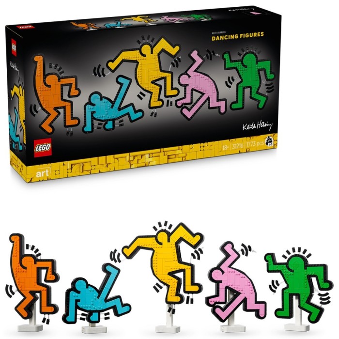 Keith Haring &ndash; Figurine care danseaza