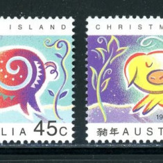 Christmas Island 1995 - Year of the Pig, serie neuzata