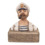 Cumpara ieftin Figurina Marinar lemn multicolor 16x8x20 cm