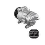 Compresor aer conditionat Fiat 500L (330), 2012-2022, Tipo, 2016-; Punto Evo, 2009-; motorizare 0.9 TwinAir Turbo 63/77kw/1.4 70kw, benzina, rola cur