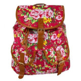 Rucsac urban Roses, fond roz inchis - LaRue