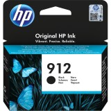 Cartus HP 912, Negru, Instant Ink Eligibil