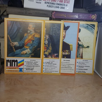 LOT 4 REVISTE RIM ( REVISTA DE ISTORIE MILITARA ) : 1 / 1996 ; 1-2 / 1999 ; 2 / 2000 @@ foto