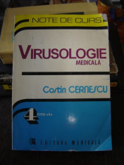 VIRUSOLOGIE MEDICALA - COSTIN CERNESCU foto