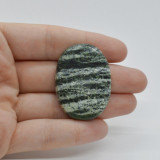 Cabochon opal green swiss 40x29x6mm c26, Stonemania Bijou