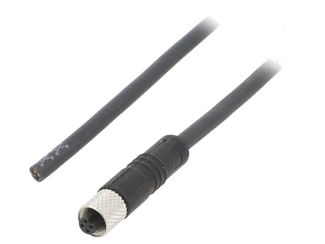 Conector M5 Mufă Mamă 3-PIN Aurit IP67 60V