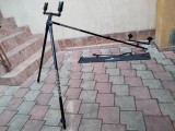 Rod pod Eastshark RIVER Tripod 2 posturi pentru pescuit pe rau la feeder, 3 posturi