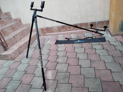 Rod pod Eastshark RIVER Tripod 2 posturi pentru pescuit pe rau la feeder foto