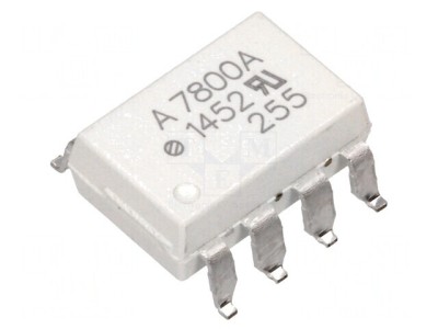 Optocuplor SMD amplificator izolat 3,75kV 15kV/&amp;mu;s foto