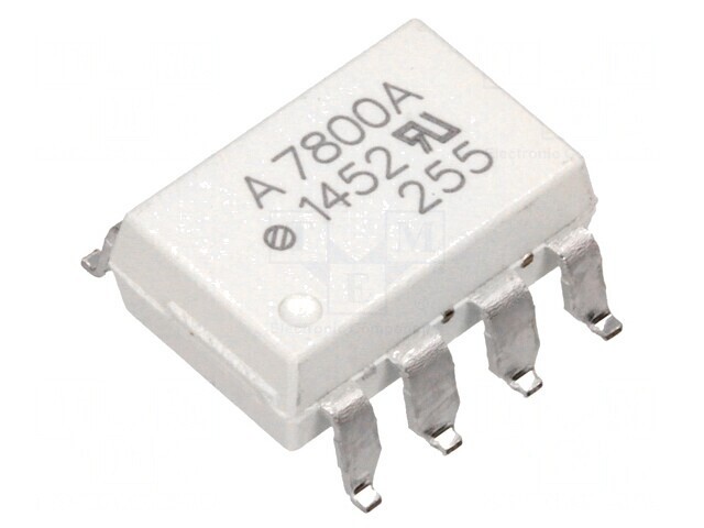 Optocuplor SMD amplificator izolat 3,75kV 15kV/&mu;s