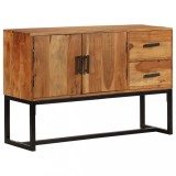 Cumpara ieftin Servantă, maro, 110x30x70 cm, lemn masiv de acacia