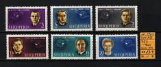 Albania, 1963 | Cosmonauţi sovietici - Gagarin, Titov - Cosmos | MNH | aph foto