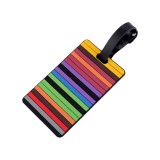 Eticheta pentru identificare bagaje, 6,5 x 10 cm, Multicolor, Crisalida