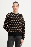 Morgan pulover culoarea negru, light, MCOEUR