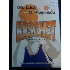 Baschet Tehnica Si Tactica Vol Iii - Gh. Luca, D. Pavelescu ,540606